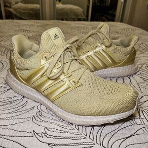 VGUC Adidas Ultraboost 5.0 DNA Primegreen Sneaker Pulse Yellow Women 8